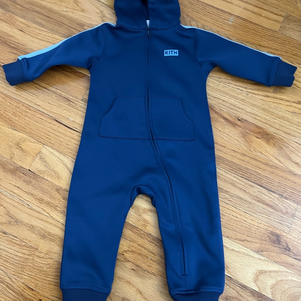 Kith blue hooded coverall